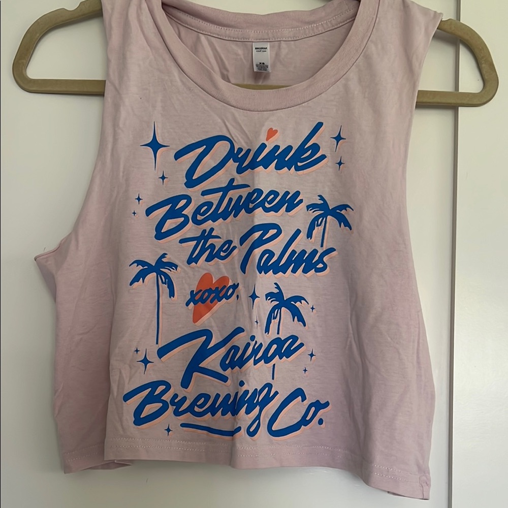 Crop Muscle Tank Top